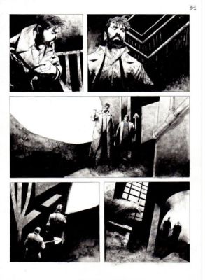 Roi, Corrado - 1 Original page - Dylan Dog - n. 406 L’ultima Risata - 2020