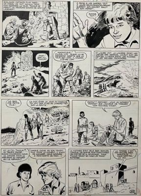 Sirius - 1 Original page - De Timoers - L’Hombre du Cid / De schaduw van de Cid - 1963 | Catawiki