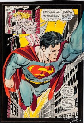 Ordway, Jerry - Adventures of Superman #424 p.12 - Splash! | Comic Book Art Gallery