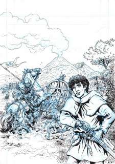 Couverture de VASCO tome 25 Les enfants du Vésuve par Dominique ROUSSEAU