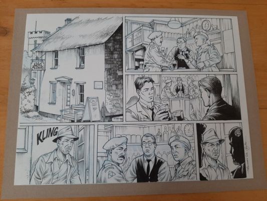 Du Caju, Thomas - 1 Original page - Les ailes de l’espérance - T1 : Anges - 2021 | Catawiki