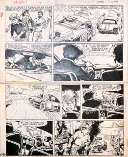 JIJE  - Valhardi  - Planche 29 de l’album Le retour de Valhardi édité par Dupuis en[...] | Vermot et Associés