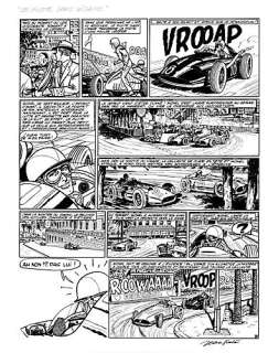 Le Pilote Sans Visage Encre de Chine Pour La Planche 29 de L’album Â«Â Le Pilote Sans Visageâ Â», Édité En 1960 Aux Editions Du Lombar... |  | Artcurial