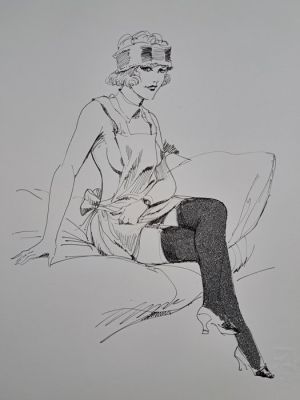 Frollo, Leone - 1 Original drawing - MonaStreet Belle Epoque