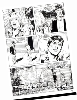Bigliardo, Daniele - 1 Original page - Dylan Dog #316 - "Blacky" - 2012 | Catawiki
