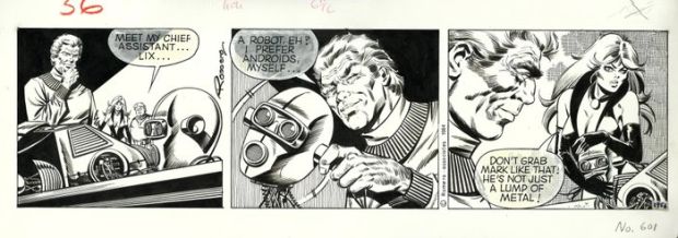 Romero, Enric Badia - 1 Original page - Axa - strip #1956 - The Escapist - 1984 | Catawiki