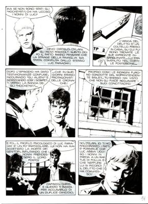 Roi, Corrado - 1 Original page - Dylan Dog #259 - "Da una lontana galassia" - 2008 | Catawiki