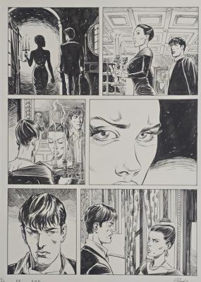 Simeoni, Gigi - 1 Original page - Dylan Dog Old Boy #9 | Catawiki