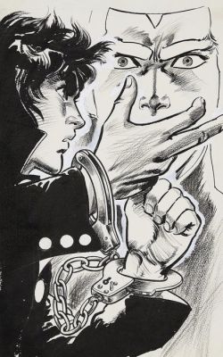 Ikegami, Ryōichi - 1 Original drawing - Otoko Gumi - 男組 | Crying Freeman - 1975