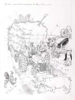 Carin |  Victor Sackville, étude à l’encre de Chine et… | Millon