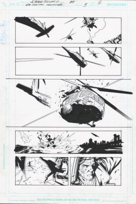 Al Barrionuevo & Bit - 1 Original page - Martian Manhunter - #5