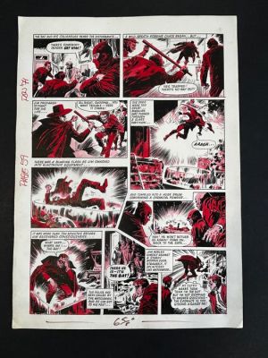 Eustaquio Segrelles - 1 Original page - The Phantom - Origin Story - 1970 | Catawiki