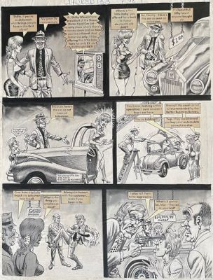 Bill Ward - 1 Original page - Cracked - Nancy Bickering! - 1976 | Catawiki