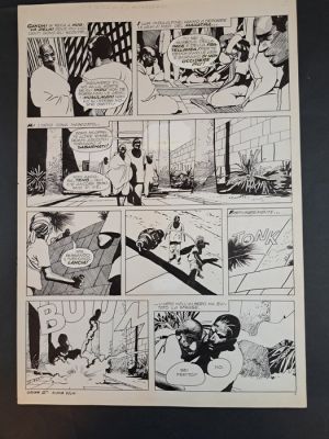 Micheluzzi, Attilio - 1 Original page - Gandhi Nuova Delhi | Catawiki