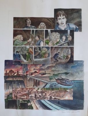 Zuccheri, Laura - 1 Original colour page - Thellus - 2019 | Catawiki
