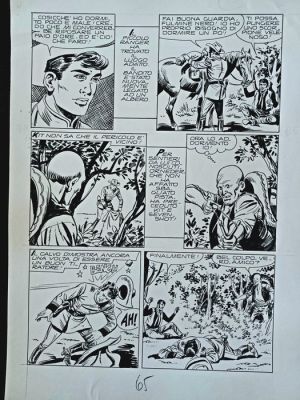 Bignotti, Franco - 4 Original page - Piccolo Ranger - Avventura in Messico - 1969 | Catawiki