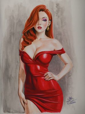 Sly - Jessica Rabbit homage | Catawiki