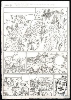 Matena, Dick - 1 Original page - De Schippers van de Kameleon - 2014 | Catawiki