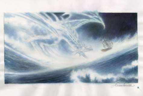  - Andrei ARINOUCHKINE (né en 1964) L‘univers des dra…