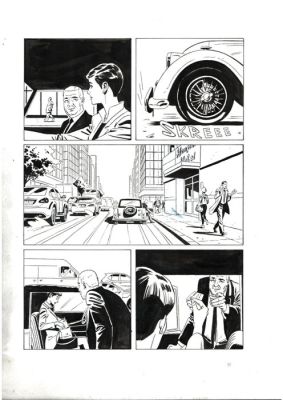 Pittaluga, Luigi - 3 Original page - Julia #291 - "Uomo d’onore" - 2022 | Catawiki