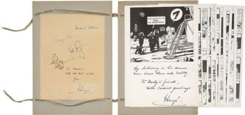 Hergé | ON A MARCHÉ SUR LA LUNE | Artcurial