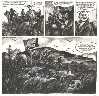 David B. & Hugues Micol - 1 Original page - Terre de Feu - 2008 | Catawiki