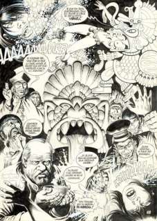 Mitton. Planche originale Quetzalcoatl | BDEnchères