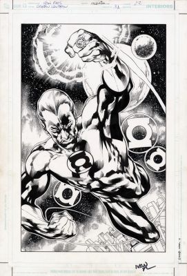 Reis, Ivan - Green Lantern #31 p.22 - Sinestro End Page Splash! | Comic Book Art Gallery