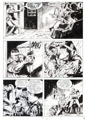 Dotti, Maurizio - 1 Original page - Dampyr #7 - "Zona proibita" - 2000 | Catawiki