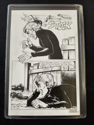 Romanini, Giovanni - 1 Original page - Alan Ford - n. 124 Un dì così | Catawiki