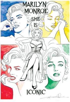 Candita, Giuseppe - 1 Original colour drawing - G. Candita - MARYLIN - 2026 | Catawiki