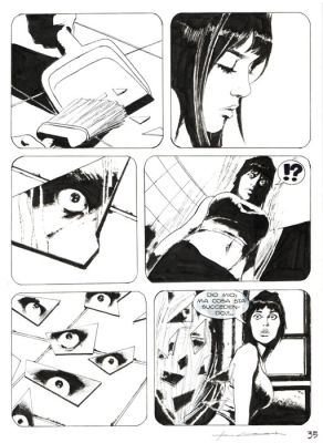 Roi, Corrado - 1 Original page - Dylan Dog #265 - "Reincarnazioni" - 2008 | Catawiki