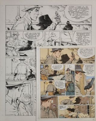 Michel Blanc Dumont - 1 Planche originale - Colby