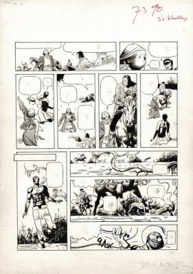 Matena, Dick - 1 Original page - Dandy - Slavenopstand - 1979 | Catawiki