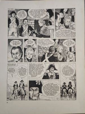 Bochard, Roland - 1 Original page - Le Mois Noir - 1979 | Catawiki