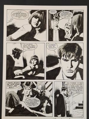 Roi, Corrado / Barbaro, Paola - 1 Original page - Dylan Dog: La Peste