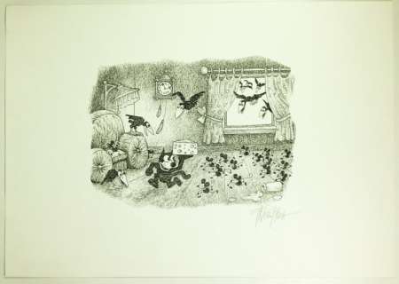 Bruna, Franco | illustration "Felix e il Formaggio" | Catawiki