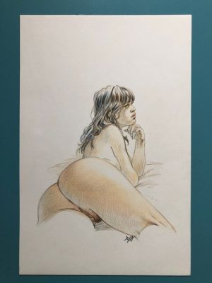 Jula, Andrea - 1 Original colour drawing - Druuna | Catawiki
