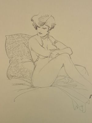 Frollo, Leone - 1 Original drawing - Raffinata Mona | Catawiki