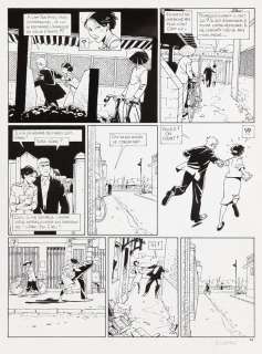 Jusseaume - Lot 415 - Tramp, planche n°27 à l‘encre de Chine de…