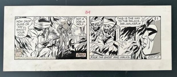 George Olesen et Keith Williams - 1 Planche originale - The Phantom - The Phantom - 1998 | Catawiki