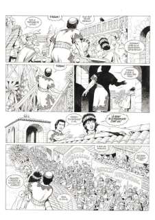 Mitton, Jean-Yves | Original page (p.21)  - Ben Hur 1  - Messala  - (2008) | Catawiki