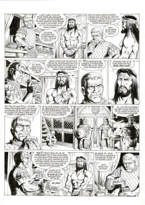 Mitton, Jean-Yves - 1 Original page - Ben Hur T2 - Quintus Arrius - 2009 | Catawiki