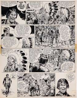 Giraud | Blueberry, planche n°40 à l’encre de Chine de… | Millon