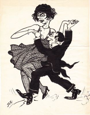 Arne Evanger - 25 Original drawing - Unknown | Catawiki
