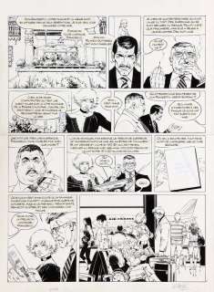 Vance | XIII, planche n°7 à l’encre de Chine de… | Millon