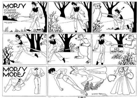 153: Gladys Parker Mopsy Sunday 11/23/52