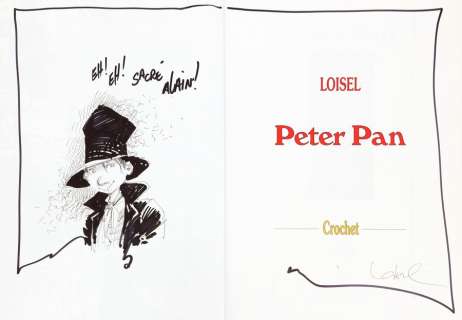 Loisel | Peter Pan, Crochet en édition originale de 2002… | Millon