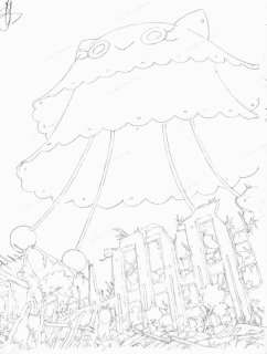 Juliette Fournier Et Jean-Gaël Deschard | Dessin Original 1 Bakamon | La BD s’expose