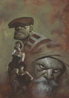 *POWELL Eric, *1975 [US].  - The Goon, 2008,  - technique mixte sur planche [...] | Galartis